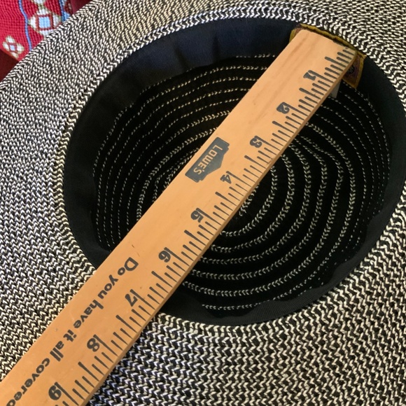 NEW! Scala Wide Brimmed Boho Paper Hat - Picture 10 of 10